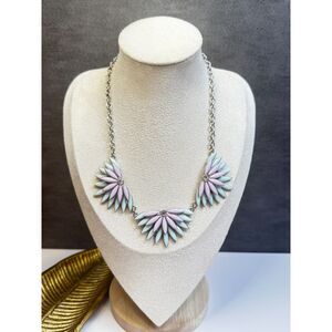 Vintage Pastel Statement Necklace
